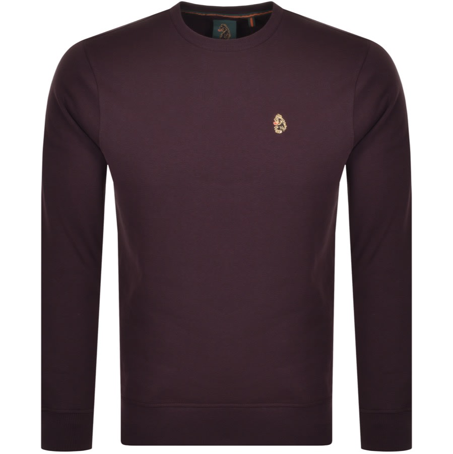 Alternative Image for ProductLuke 1977 London Sweatshirt Burgundy1